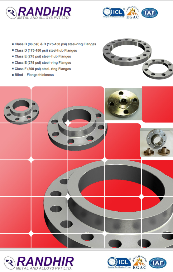 C207-01 Steel ring Flanges