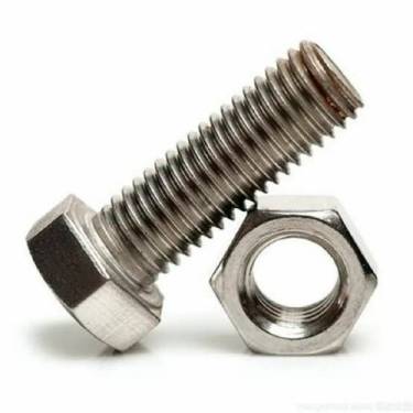 Randhir Hastelloy C276 Hexagonal M80 Fasteners Silver for Marine and Saltwater Equipment Fitting Manufacturers, Suppliers in Mumbai